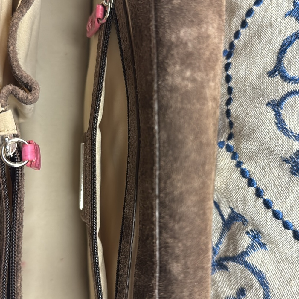 Alfani Pink Python Print Leather Shoulder Bag Nwot - image 6